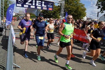 Start bei den 19 km